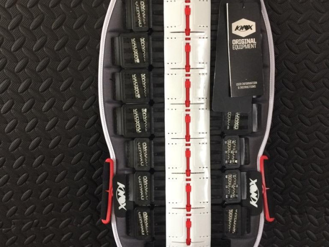 KNOX AEGIS BACK PROTECTOR (RED SPINE) SIZE 8 3