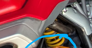 Right rear indicator cover 749/999/Multistrada 1000ds