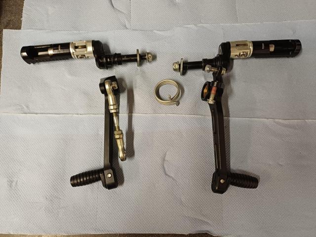 Scrambler adjustable footpegs & levers 3 Scrambler adjustable footpegs & levers 3