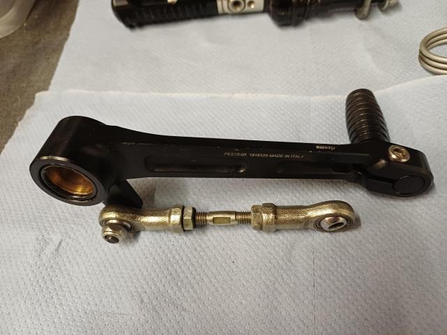 Scrambler adjustable footpegs & levers 1 Scrambler adjustable footpegs & levers 1