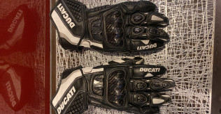 Ducati Spidi Men's Corse C3 Gloves, Carbon Track Leather