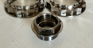 Panigale 1199 1299 titanium wheel nuts by AEM