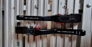 Evotech Multistrada 1200 Enduro short levers