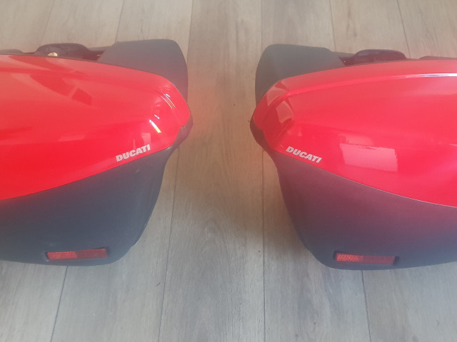 Ducati ST2 Panniers (left and right). Very good condition.  0