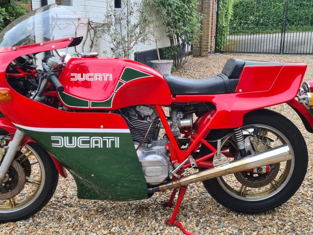 1981 Ducati 900 MHR for auction with H&H at National Motocycle Museum 9 July 1