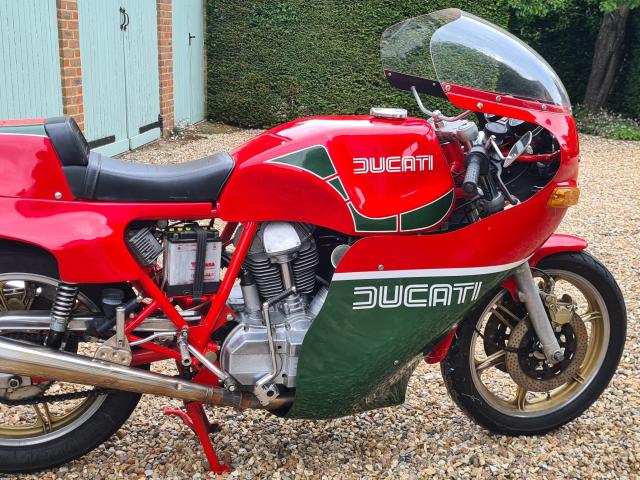 1981 Ducati 900 MHR for auction with H&H at National Motocycle Museum 9 July 4