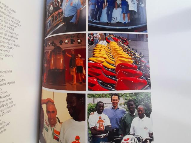 Ducati 2002 Yearbook - Riders for Health - The Gambia - Numbered LTD Edition #1490 6