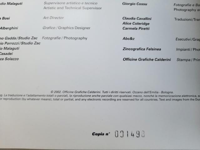 Ducati 2002 Yearbook - Riders for Health - The Gambia - Numbered LTD Edition #1490 3