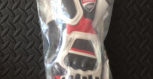 GUANTO CORSE  MOTORBIKE LEATHER RACING GLOVES PROTECTOR SIZE (SMALL)