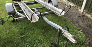 Two bike trailer
