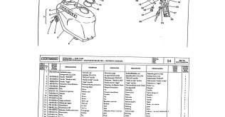 851 - 888 Ring Nut (part No. 16010161A), part of fuel cap assembly.