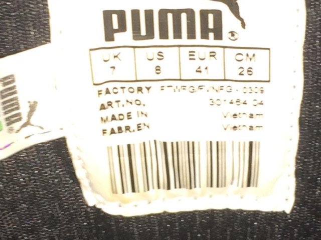 PUMA 1000 Motorcycle Boots Black Red/White EU41 UK Men's Size 7 5