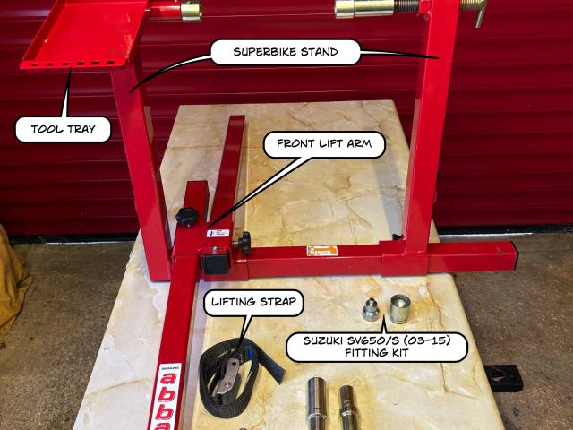 abba Motorcycle Workshop Kit 0