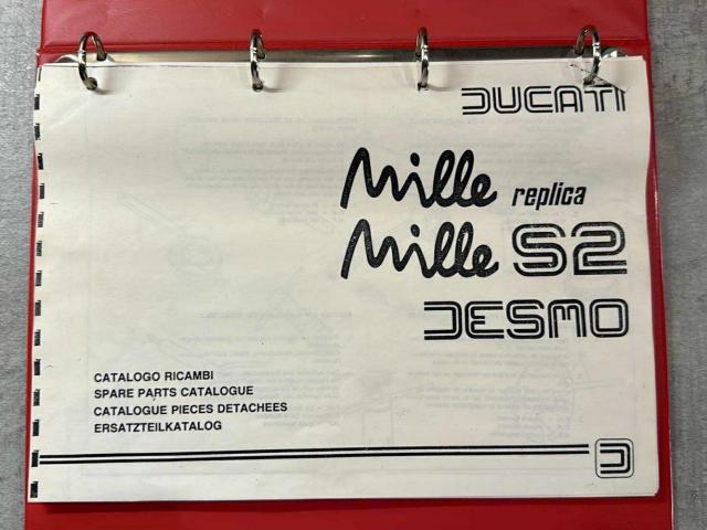 MILLE Replica MILLE S2 DESMO Spare Parts Catalogue 0