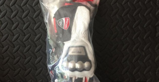 GUANTO CORSE  MOTORBIKE LEATHER RACING GLOVES PROTECTOR SIZE (SMALL)