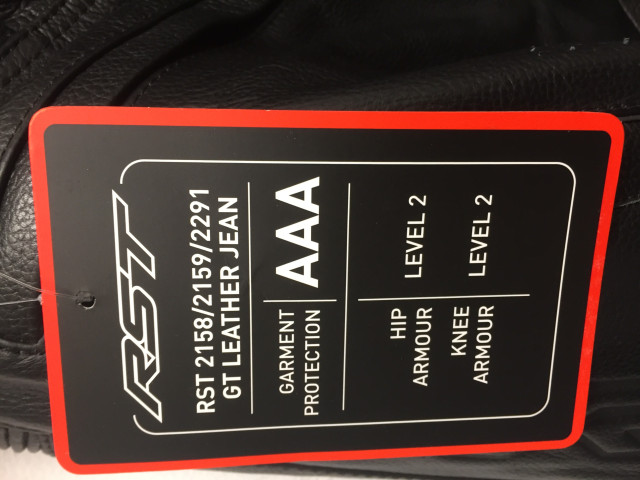 RST GT Two Piece Leathers.  Size 46 in Jacket and 34 ins Trousers 0