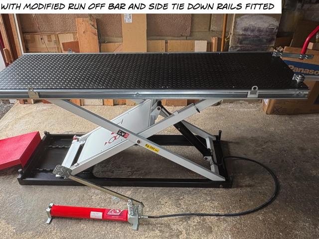 LV8 EG350P - 350Kg - Motorcycle Scissor Lift 4