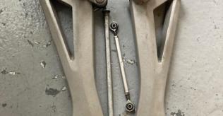 Foot peg frames