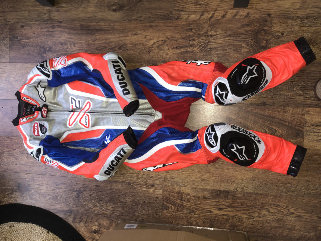 Alpinestars Ducati MotoGP 2 sear Rider leathers Size 50 Euro 0