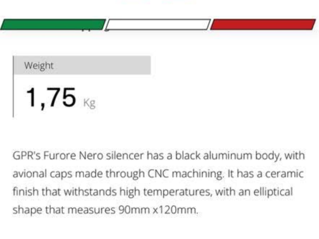 GPR Furor Nero Exhaust for ST3S ABS 4