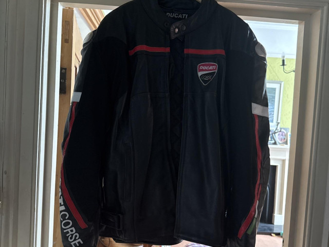 Ducati Corse Leather Jacket 0 Ducati Corse Leather Jacket 0