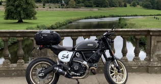 Scrambler Cafe Racer with Termignoni