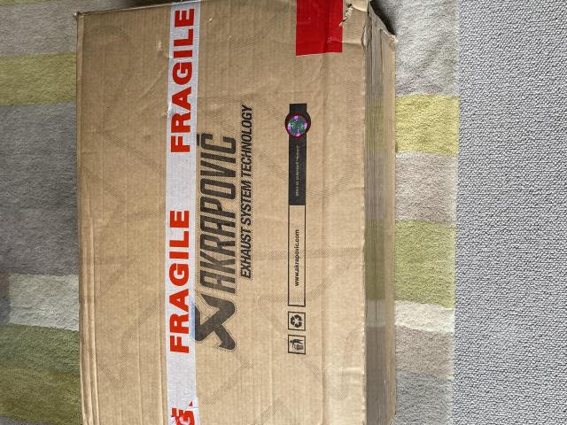 Multistrada 1200 V4 Akrapovic slip on end can 0