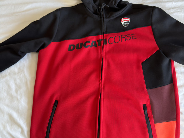 Official Ducati Corse MotoGP Hooded Sweatshirt Hoodie XXL 0