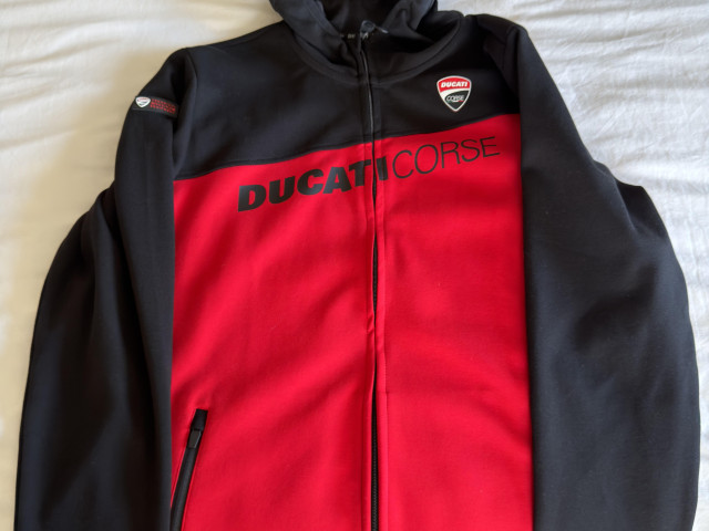 Official Ducati Corse MotoGP Hooded Sweatshirt Hoodie XXL 1
