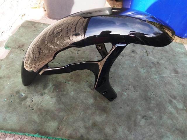 Ducati Monster front mudguard Black 3