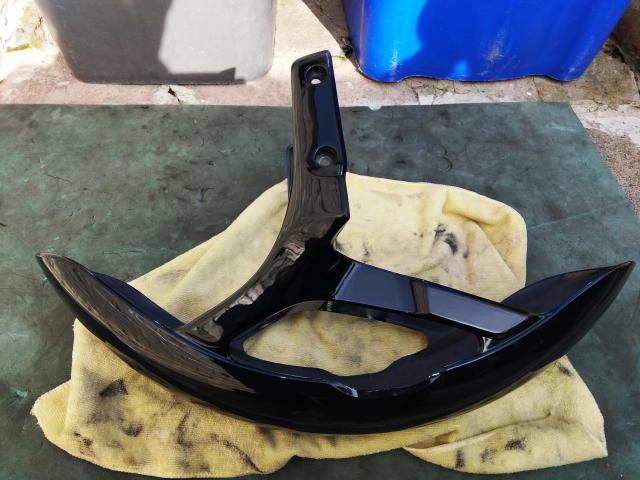 Ducati Monster front mudguard Black 6