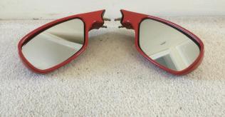 Used genuine "FAR" 748 916 996 998 red mirrors.