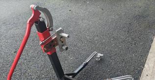 1-Jack bike lifter with Diavel gen 2 fittings and Constand plate and fittings