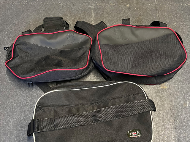 Ducati Pannier Inner Bags (2 x Pannier, 1x Top Box)  0