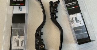 TWM Folding Adjustable Levers Clutch & Brake LDD LDS R 02 Ducati