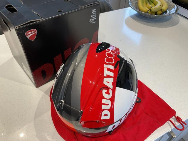 DUCATI ARAI RX-7V EVO CORSE POWER HELMET Large 2