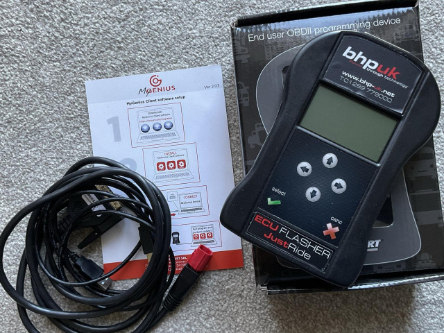 BHP UK JustRide ECU Flasher – Used excellent Condition – Ducati / etc. 0