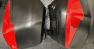 Multistrada 1260 Rigid Panniers with Bag Liners