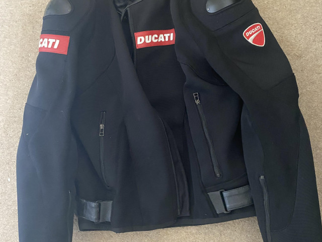 Dainesse Ducati Armoured Textile Jacket 0 Dainesse Ducati Armoured Textile Jacket 0