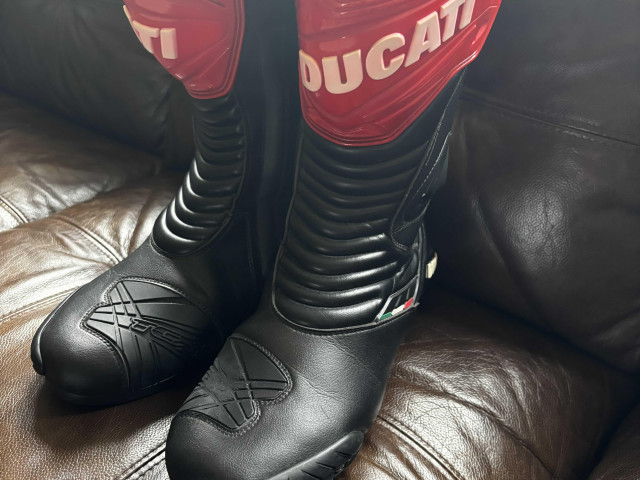 TCX Ducati Race Boots 1 TCX Ducati Race Boots 1