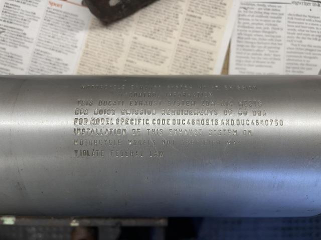 Ducati 748/916 Exhaust L&R 4