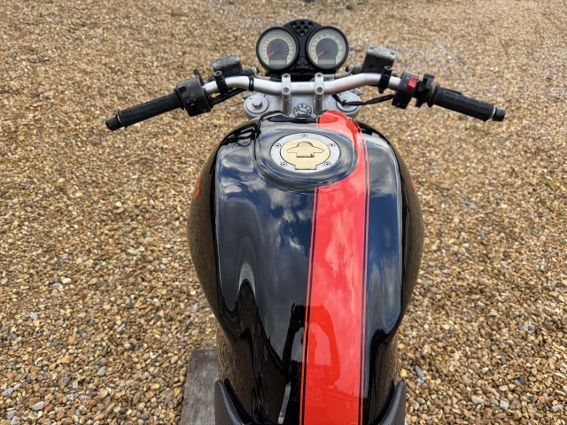 Ducati Monster S2R 800cc Black with Orange Stripe 5