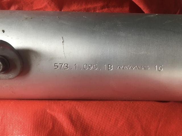 ST3s OEM exhaust cans 1