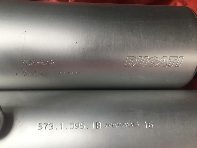 ST3s OEM exhaust cans 2