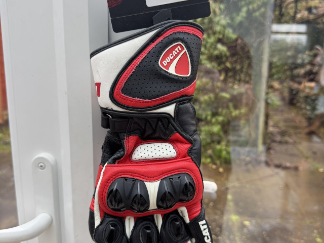Ducati Speed Evo C1 Gloves Red / White / Black 0