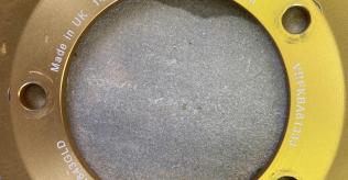 EBC Brake Discs 320mm Vee Series Gold Centre  (EBCVR843GLD)
