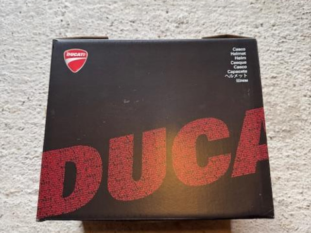 Original Ducati Nera Open Face Helmet Limited Edition Boxed + Brand New + Mint 1 Original Ducati Nera Open Face Helmet Limited Edition Boxed + Brand New + Mint 1