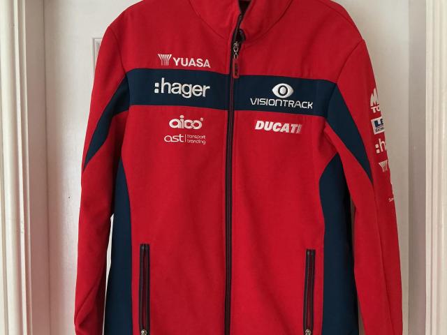 Vision Track Ducati Soft Shell Jacket Size Large 0