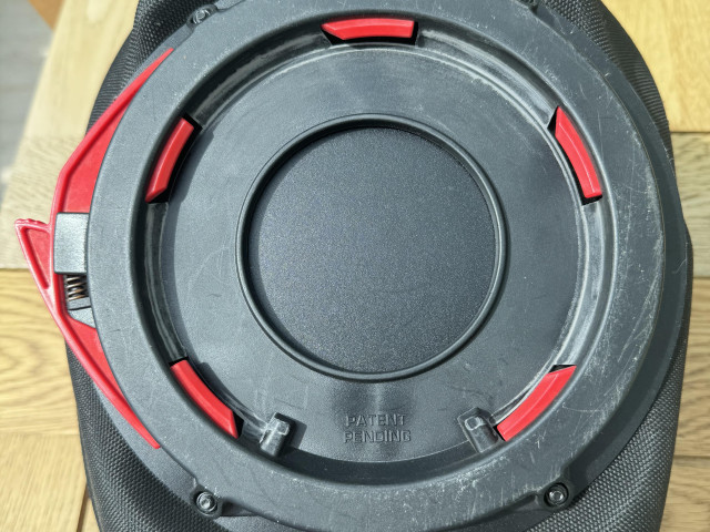 Ducati Tank Pocket Bag with Tank Lock Flange 6