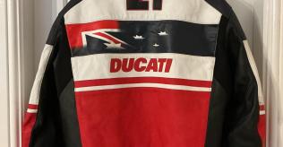 Dainese Ducati Troy Bayliss 1098r leather jacket size EU58
